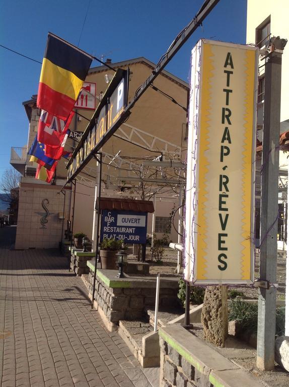 Hotel Attrap'Reves Aspres-sur-Buëch Exterior foto